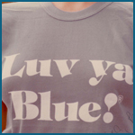 Luv Ya Blue Tshirt